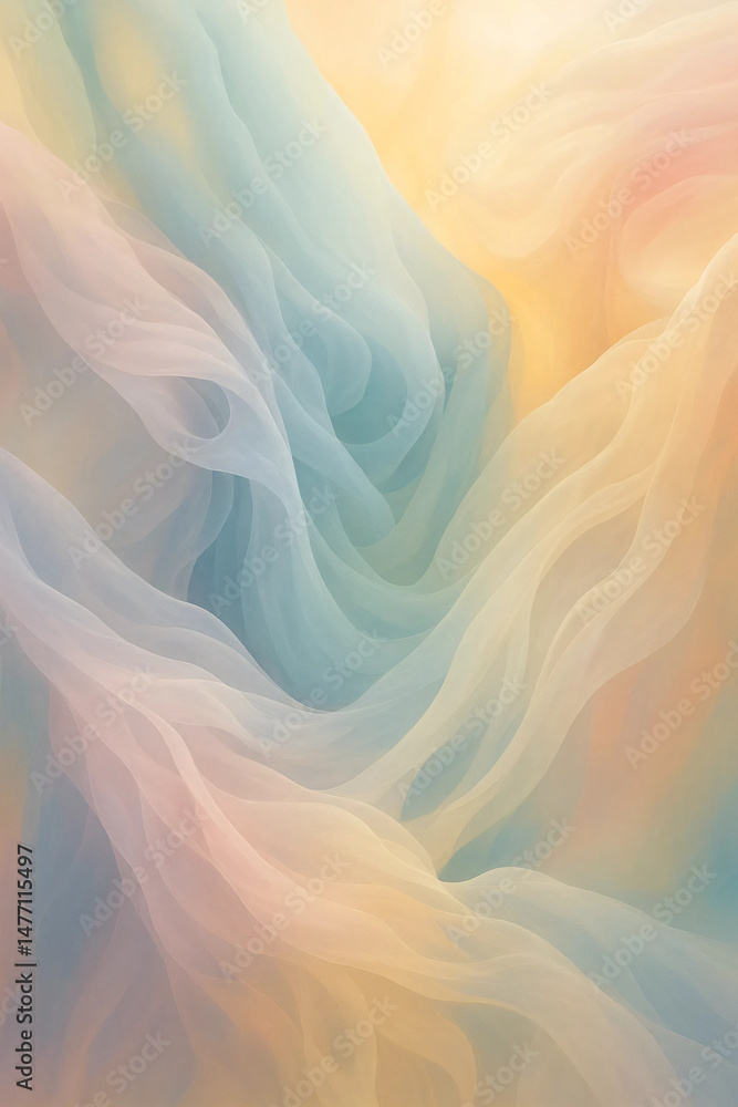 Obraz premium abstract colorful background with waves