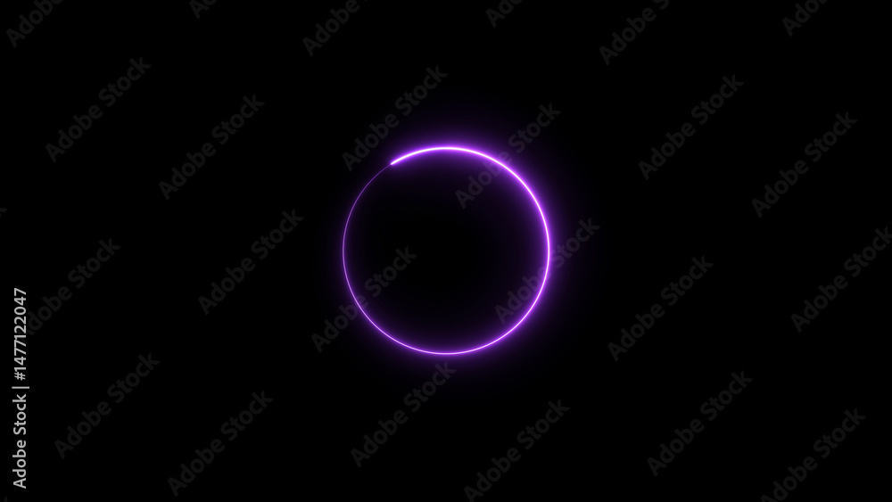 abstract neon circle illustration. background 4k illustration. abstract neon circle illustration. background 4k illustration.