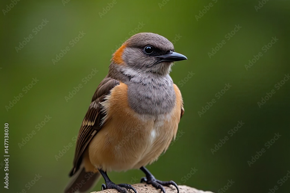 Fototapeta premium Portrait of an Impressive Bird