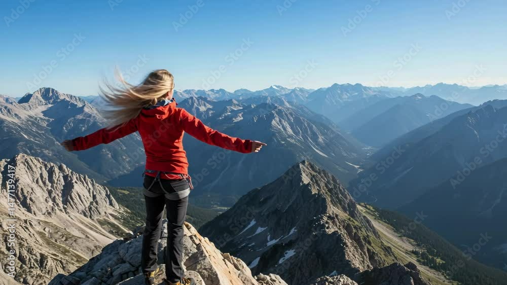 Freedom on the Mountain Peak Freedom on the Mountain Peak