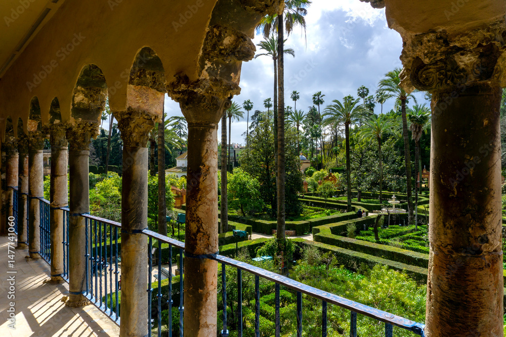Obraz premium Real Alcazar de Sevilla. Seville - Andalusia, Spain