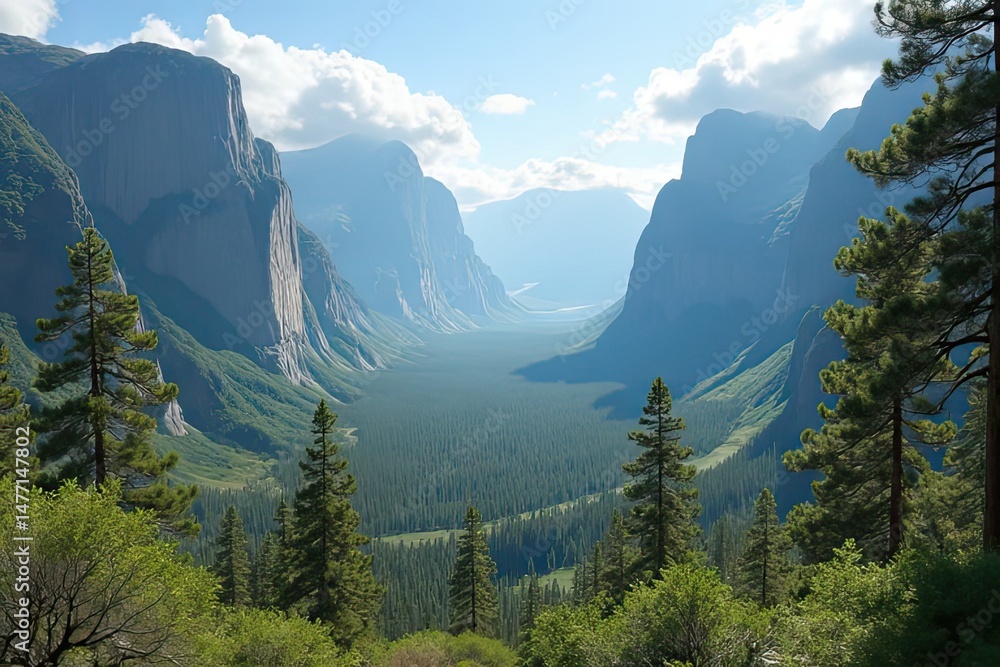 Fototapeta premium Remarkable Scenery at National Park