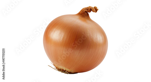 Wallpaper Mural Golden Onion Isolated on White Background Torontodigital.ca