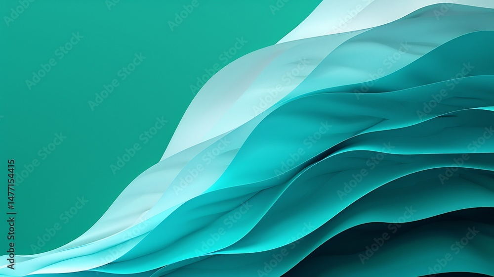 Obraz premium Abstract composition of layered medical paperwork symbolizes complexity and attention to detail in healthcare administration
