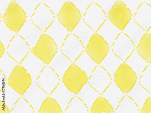 seamless pattern with yellow and white stripes
