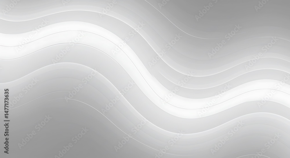Obraz premium Silver Stream's Whisper