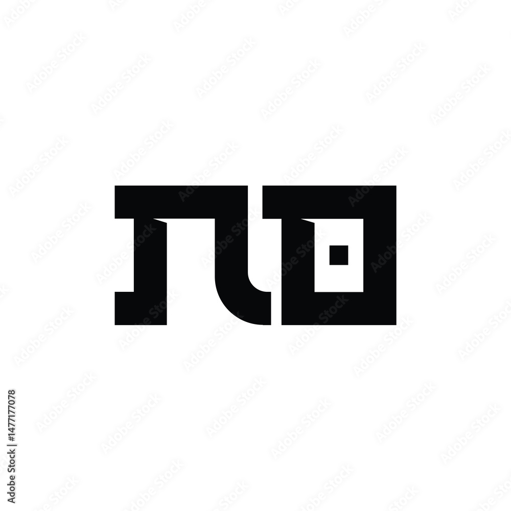 NO monogram logo design letter text name symbol monochrome logotype alphabet character simple logo NO monogram logo design letter text name symbol monochrome logotype alphabet character simple logo