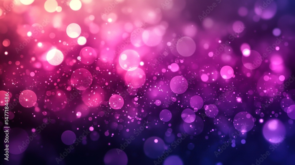 Abstract pink, purple, and blue bokeh lights background. Abstract pink, purple, and blue bokeh lights background.