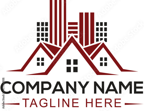 Modern Urban Real Estate Logo Design