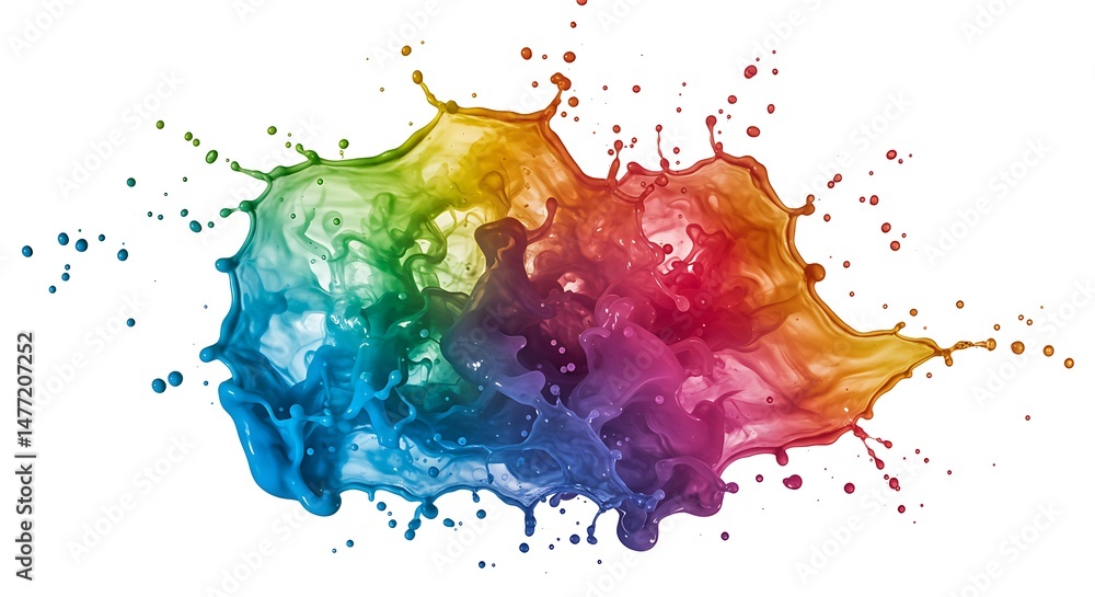 Obraz premium Chromatic Explosion