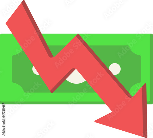 Inflation Flat Icon