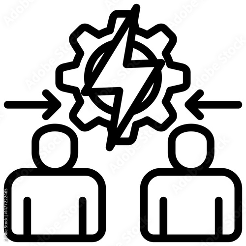 Conflict Resolution Icon