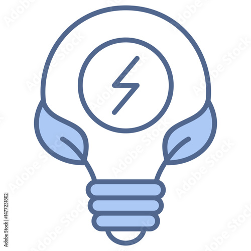 Biomass Blue Icon