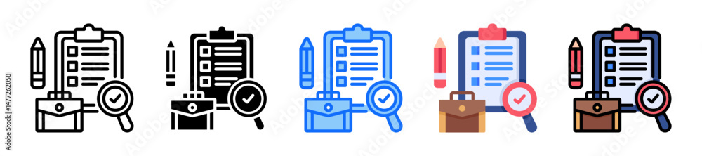 Work Appraisal Icon Work Appraisal Icon