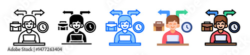 Work Behavior Icon