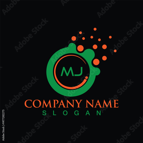 Abstract logo design background template