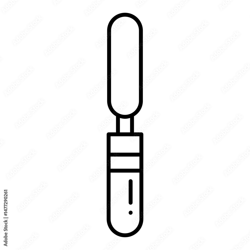 Spatula line icon Spatula line icon