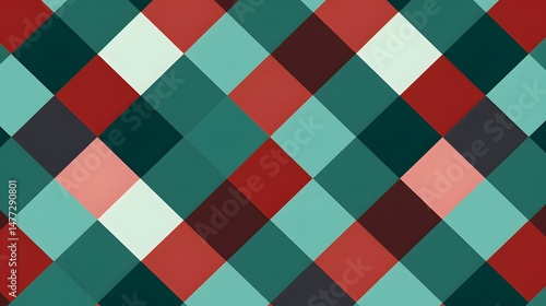 Wallpaper Mural Professional Rhombic Seamless Vector Pattern for Tartan Plaid Designs Torontodigital.ca