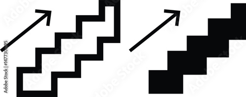 Next steps icon. Next steps icon symbol collection
