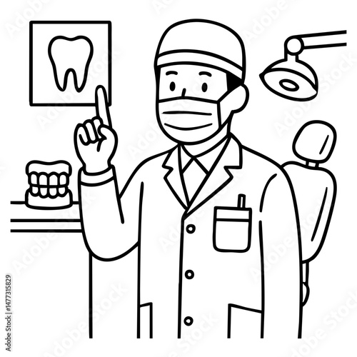 Doctor in clinic