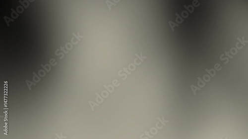 A soft, blurry gradient transitions from dark gray at the edges to a lighter gray center, with no distinct objects visible, Abstract texture Gradient motion Background.
