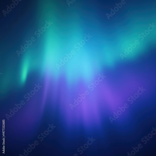 mesmerizing display of colorful auroras fills night sky, showcasing vibrant shades of green, blue, and purple. ethereal lights create serene