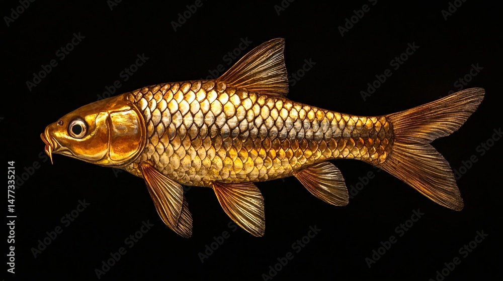 Fototapeta premium fish on a hook