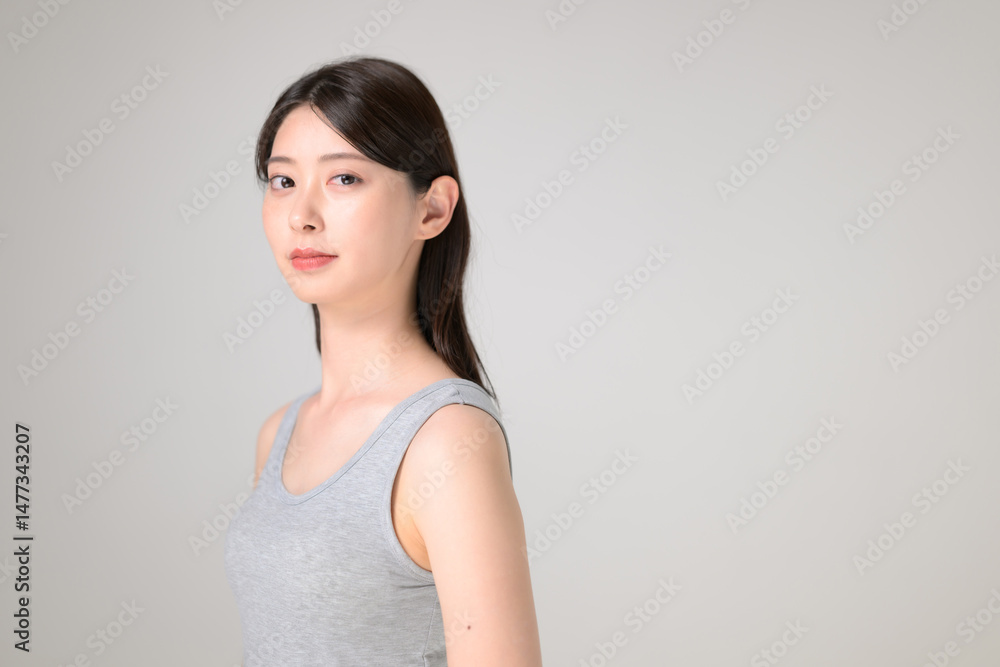 若い女性のビューティーイメージ 若い女性のビューティーイメージ