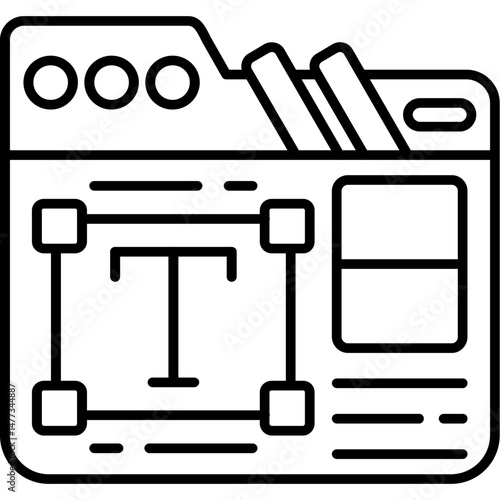 Text tool Icon