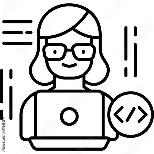 Web developer Icon