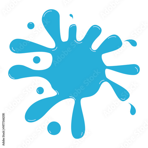 Set of Water drops, black sea ocean waves stencil. Liquid elements, cry droplet icons vector set. Ink, sauce, river isolated splashes