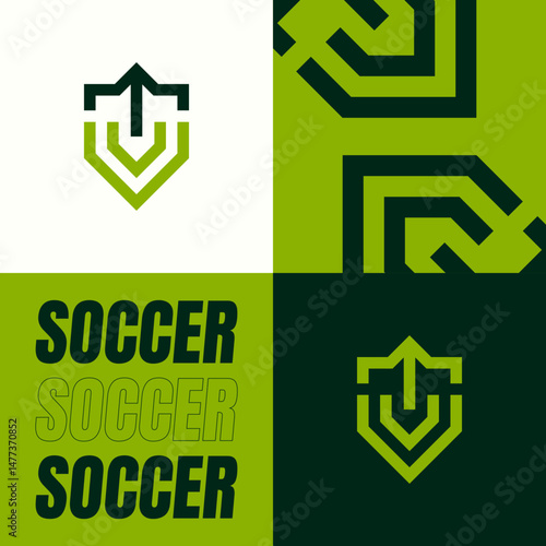 Logo Template Soccer Football Braser