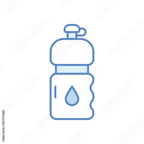 Sports Bottle Vector icon