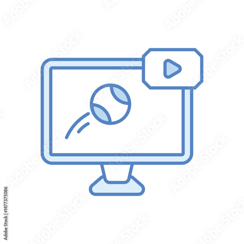 Live Match Vector icon