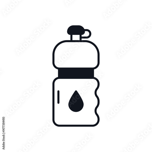 Sports Bottle Vector icon