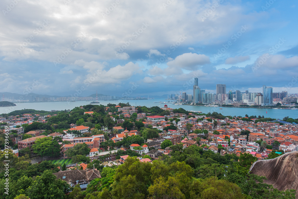 Fototapeta premium The scenery of Xiamen Gulangyu island