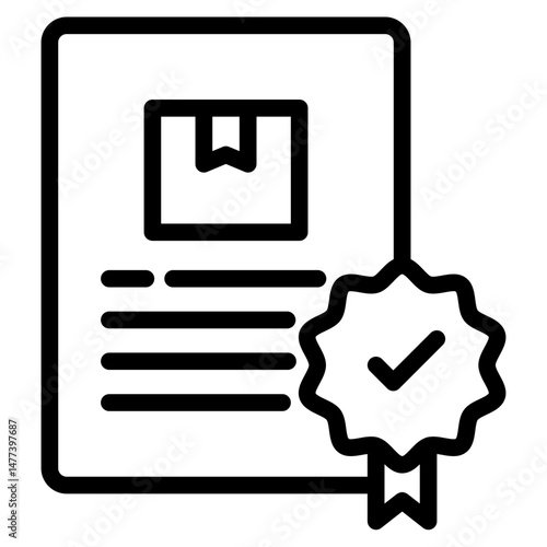 Patent  icon vector illustration