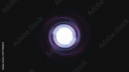 Violet Light Electronic Technology Background,comic and Motion concept design,vector.