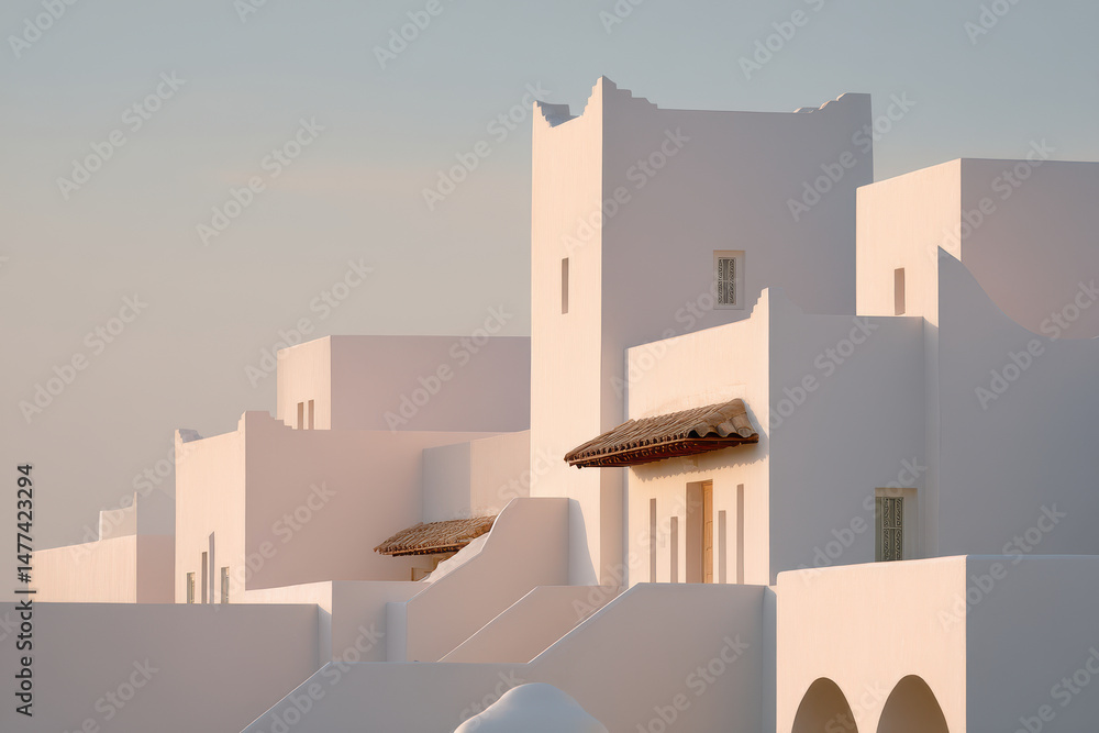 urban sprawl in egypt at sunrise featuring repeating building textures urban sprawl in egypt at sunrise featuring repeating building textures