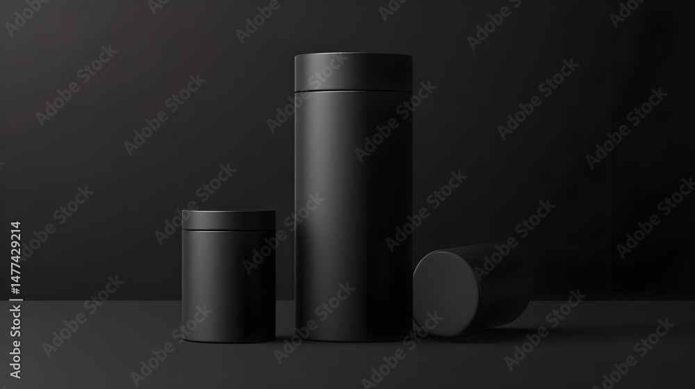 oil barrels on black background oil barrels on black background