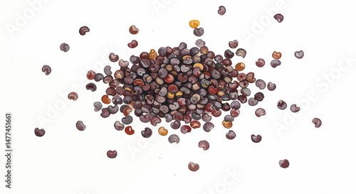 Vibrant Watercolor Illustration Of A Ras El Hanout Spice Mix Featuring Diverse Textures And Colors Creating A Warm And Inviting Culinary Atmosphere With Its Unique Aromatic Composition