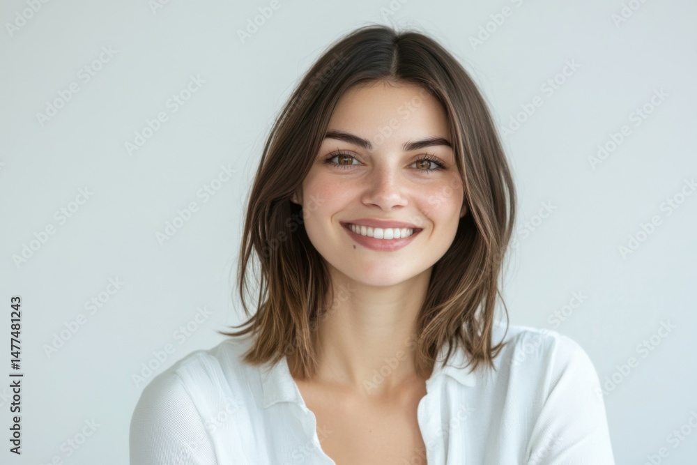 Professional Portrait of Smiling Woman Professional Portrait of Smiling Woman