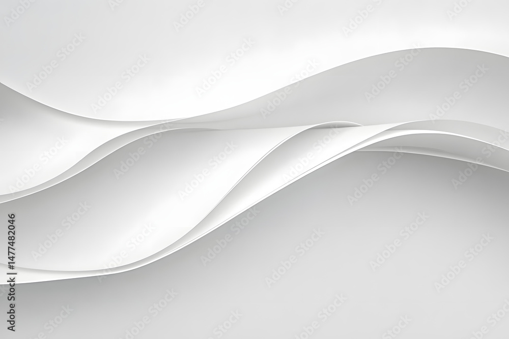 Obraz premium white paper texture background A3 size