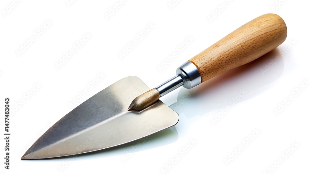 Fototapeta premium Trowel isolated on white background