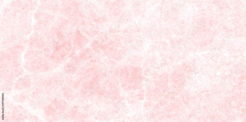 Fototapeta premium Marble texture surface light pink watercolor and grunge crack wall design. concrete surface backdrop dirty texture. pink paper and marble texture. cement concrete wall and ceramic tiles design.