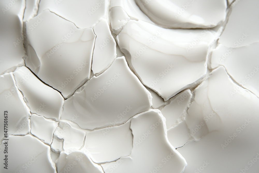 Closeup View Of Cracked Surface Texture Closeup View Of Cracked Surface Texture