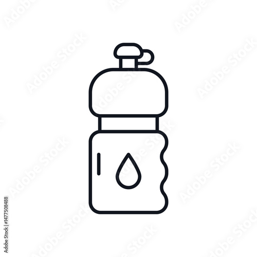 Sports Bottle Vector icon