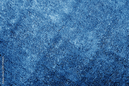 Artificial blue grass plastic covering mat texture