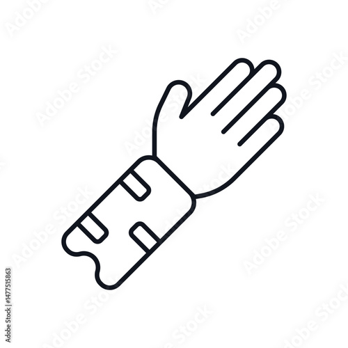 Arm Guard Vector icon