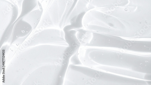 透明なジェルの滑らかな背景テクスチャ
